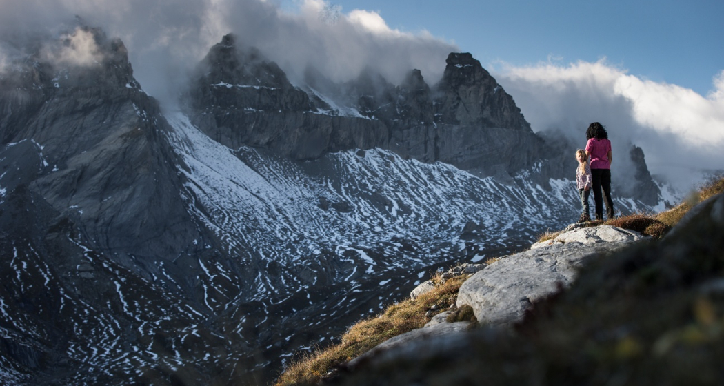 Blick auf die magische Linie