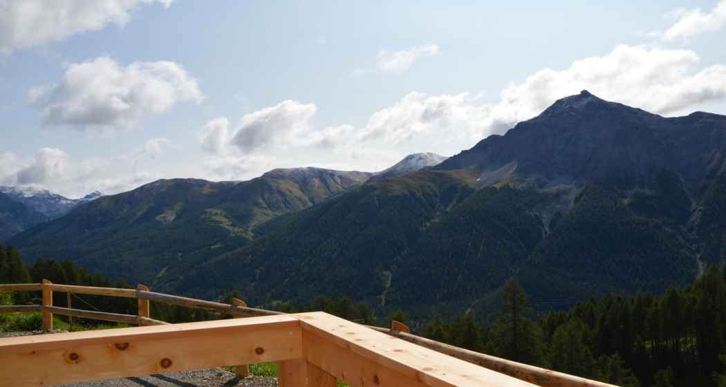 Aussicht von der Alp Es-cha Dadour Aussicht von der Alp Es-cha Dadour