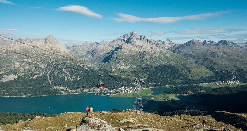 Aussicht auf Silvaplana Aussicht auf Silvaplana