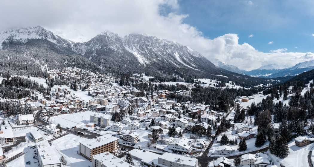 Lenzerheide im Wintern Pano Lenzerheide im Wintern Pano