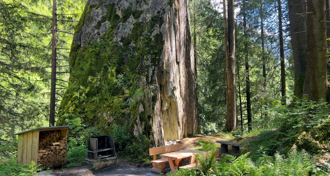 Feuerstelle Tüüfelstei Feuerstelle Tüüfelstei