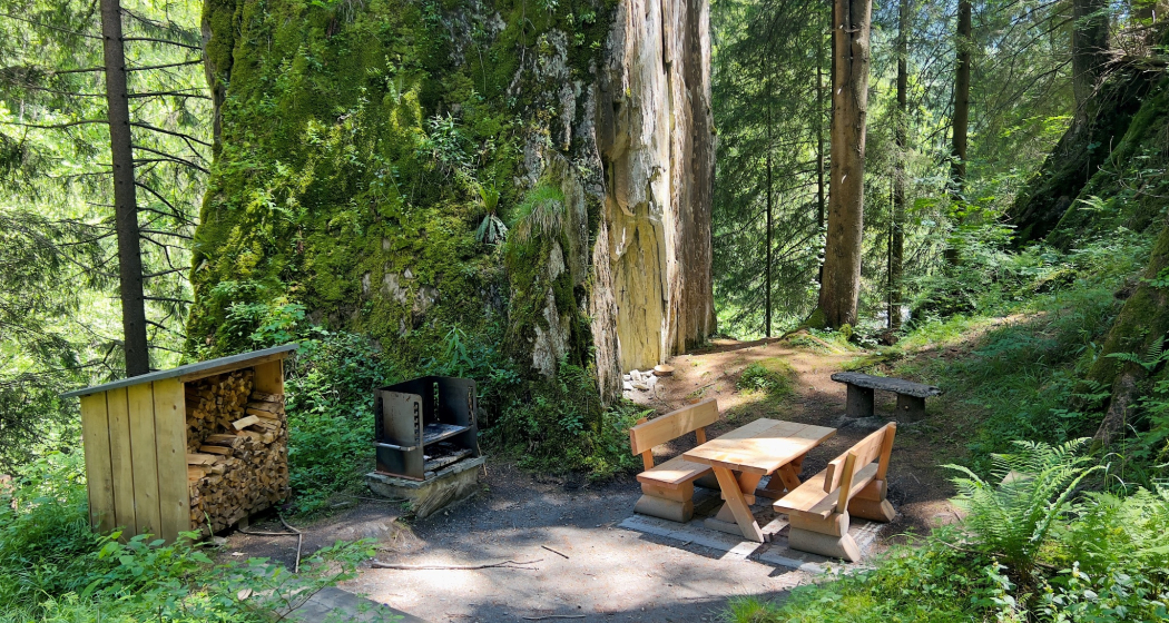 Feuerstelle Tüüfelstei Feuerstelle Tüüfelstei