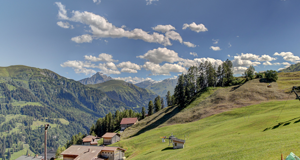 Ferienwohnung Schuppisser - Aussicht Sommer