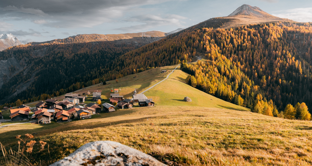 Obermutten im Herbst Obermutten im Herbst