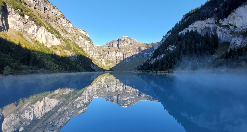 So schön kann ein Stausee sein. So schön kann ein Stausee sein.