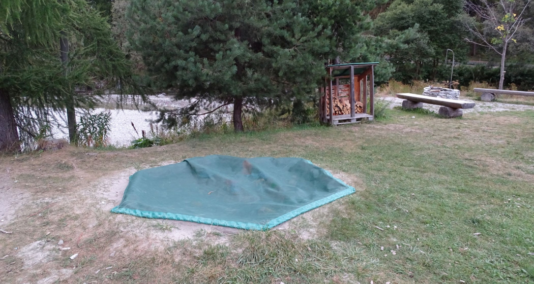 Sandkasten Spielplatz Sufers
