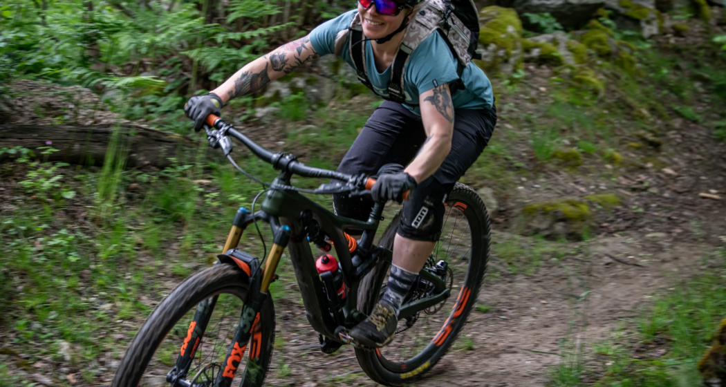 Waldtrails sind typisch für diese Endurotour Waldtrails sind typisch für diese Endurotour