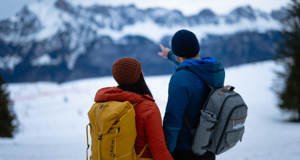 Winterspaziergang am Flumserberg