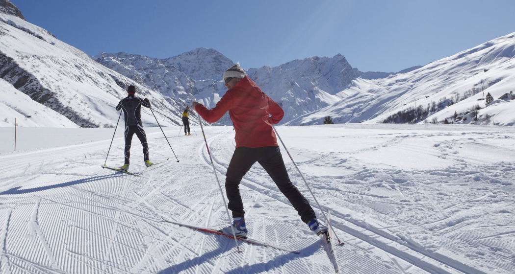 Kräftig abstossen im hintersten Safiental