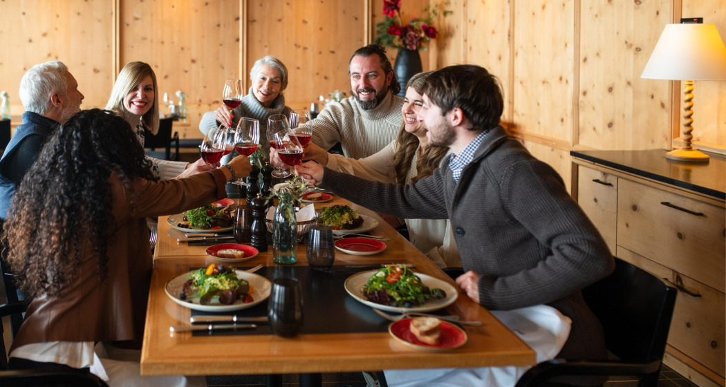 Gute Stimmung im Restaurant Stoffel Gute Stimmung im Restaurant Stoffel
