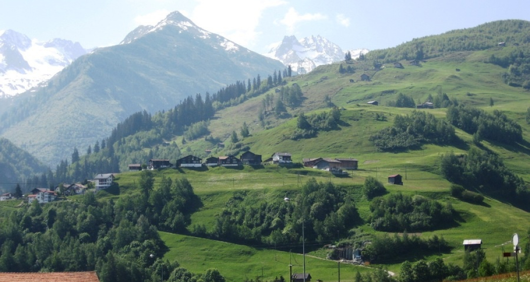 Aussicht Wohnzimmer (Süd/Ost)