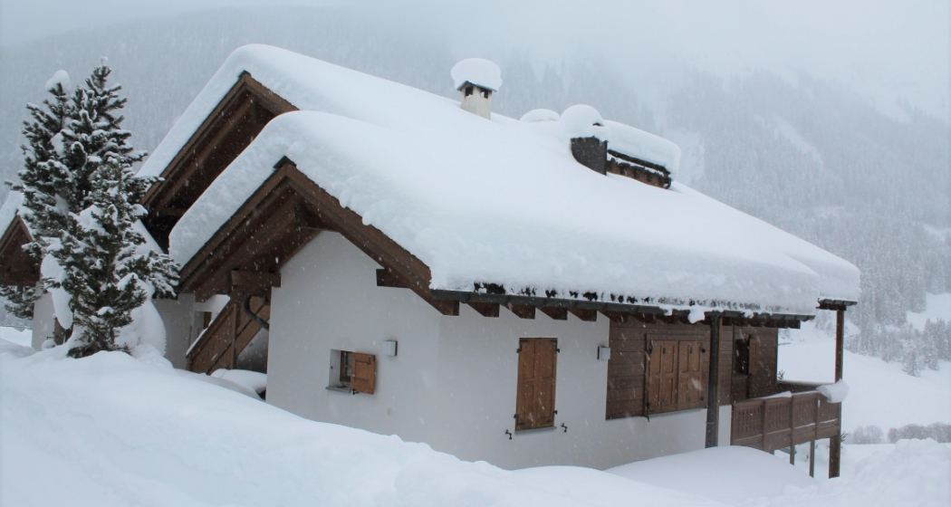 Aussenansicht Haus Winter