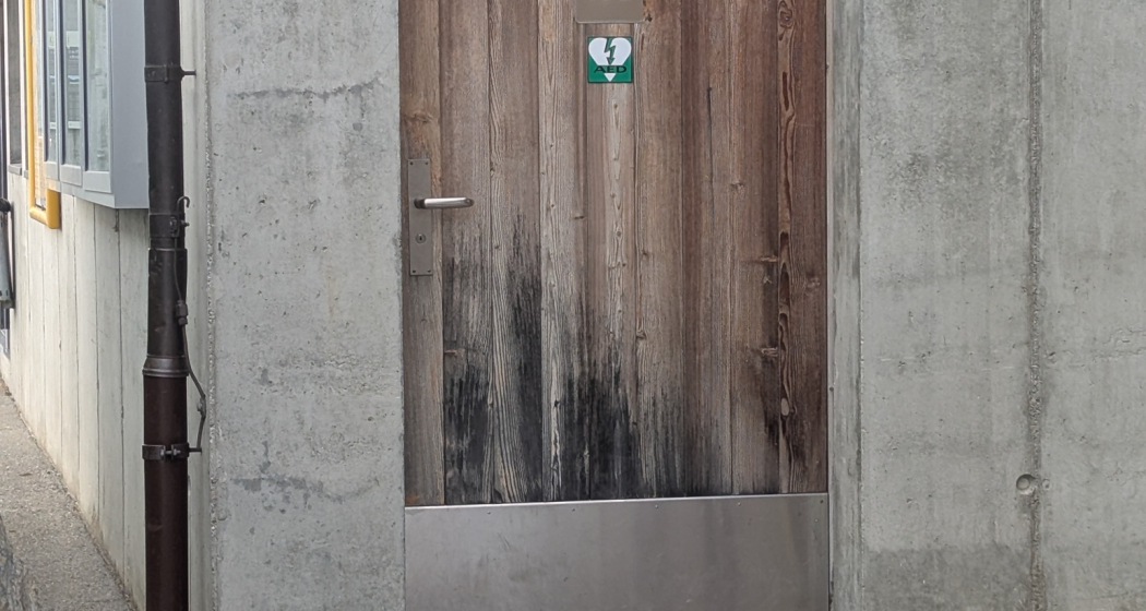 Öffentliche Toilette Ustreia Orta