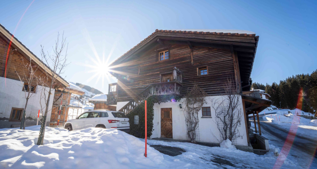 Ferienwohnung Casa Fulin - Ansicht Winter