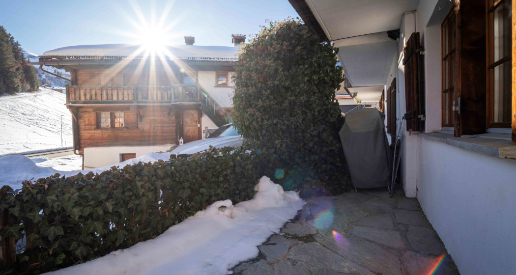 Ferienwohnung Casa Fulin - Terrasse