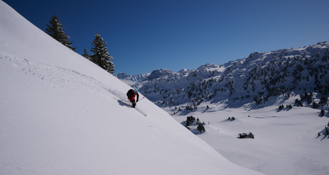 Abfahrt - Tour Lai da Vons