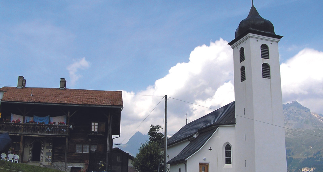 St.Martin ist der Ausgangspunkt der Wanderung St.Martin ist der Ausgangspunkt der Wanderung