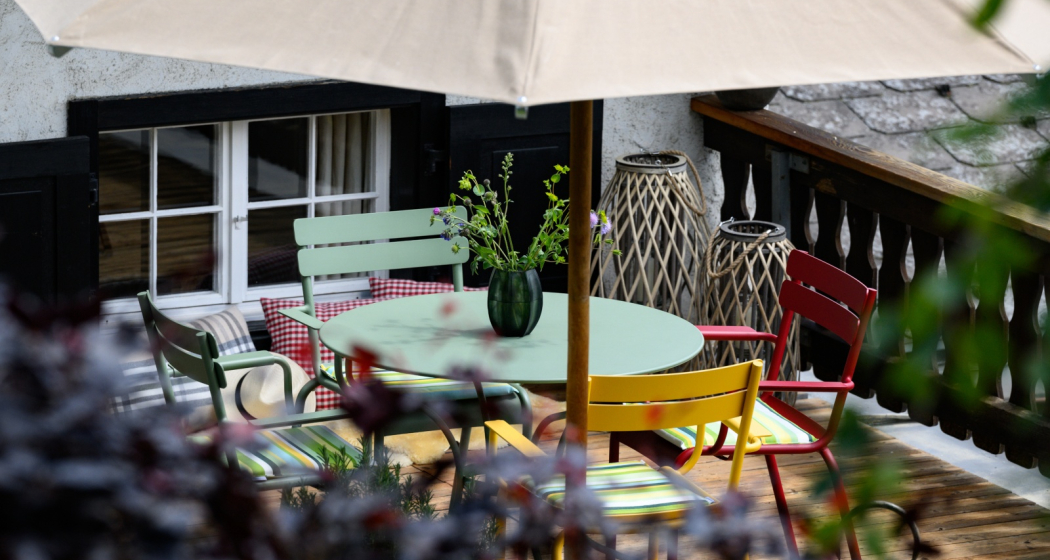 Ferienwohnung Valu Appartement - Terrasse