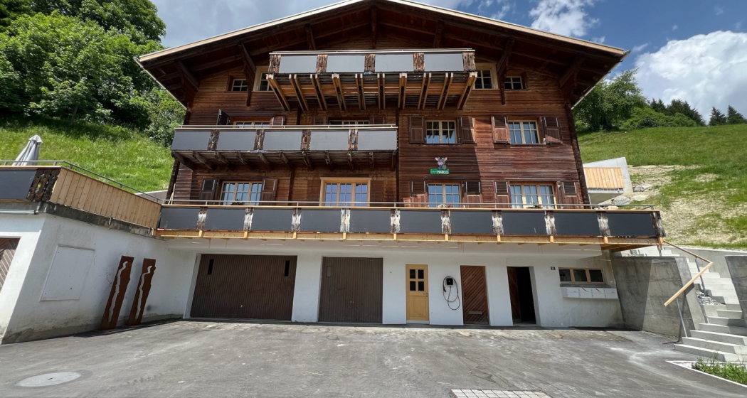 Ferienwohnung Casa Reviva - Aussenansicht Sommer