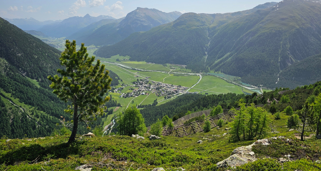 Blick auf Bever Blick auf Bever
