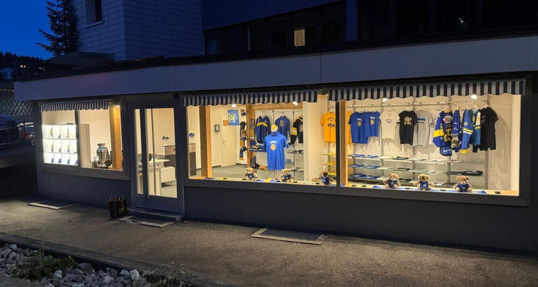 EHC Arosa Shop von aussen EHC Arosa Shop von aussen