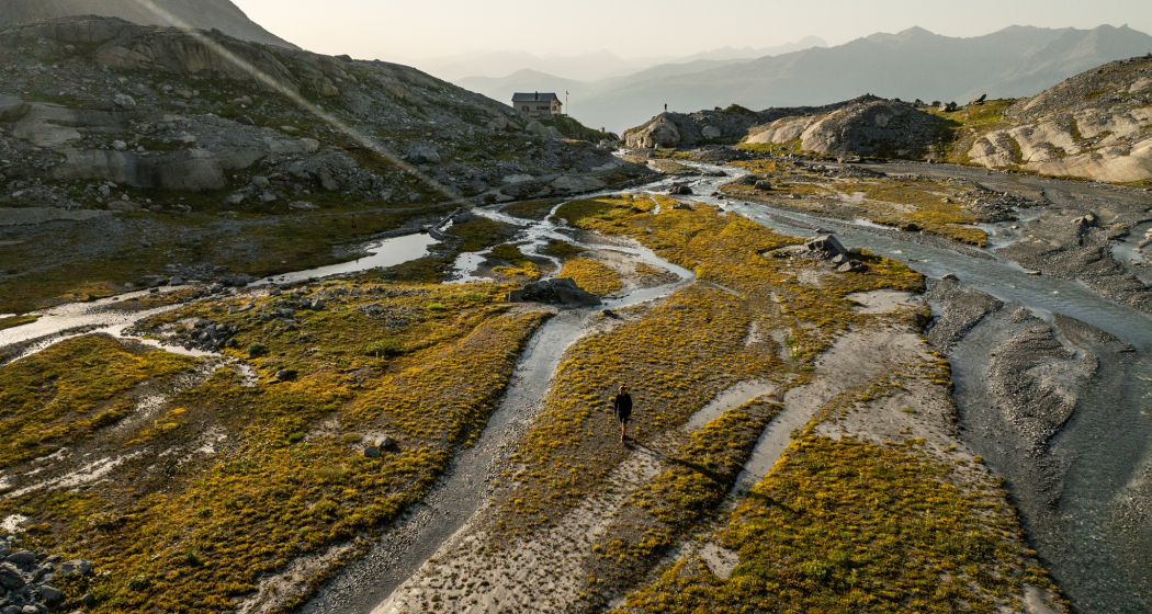 Camona da Punteglias im Morgenlicht