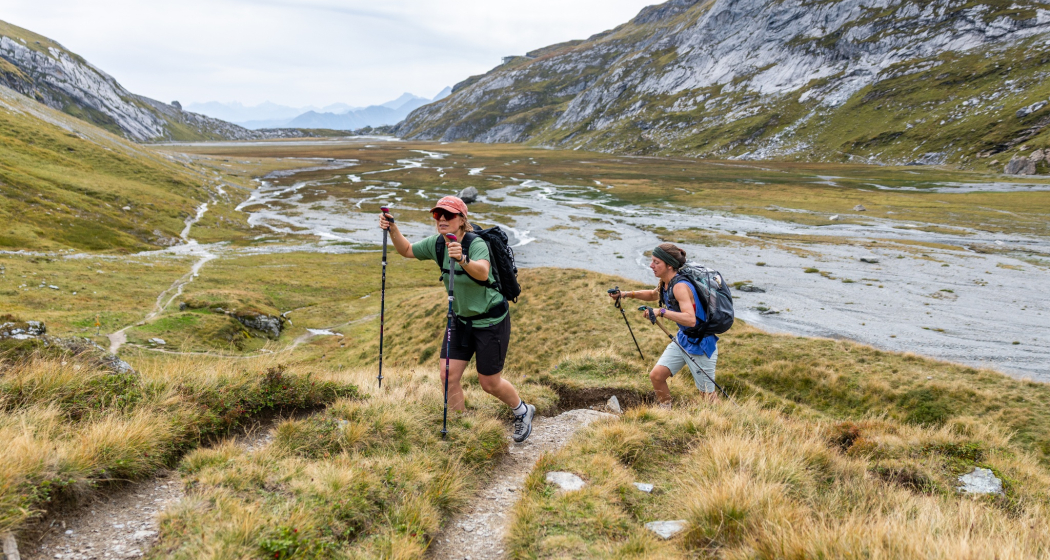 Aufstieg in Richtung Martinsloch