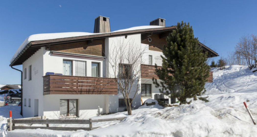 Casa Sogn Giacun, Brigels, Tacke, Aussenansicht