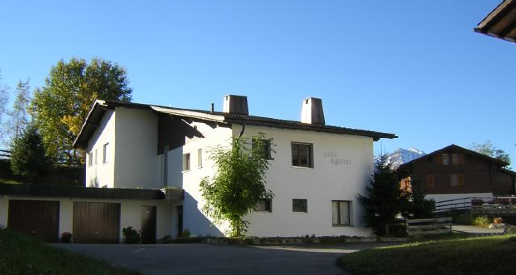 Casa Sogn Giacun, Brigels, Tacke, Aussenansicht
