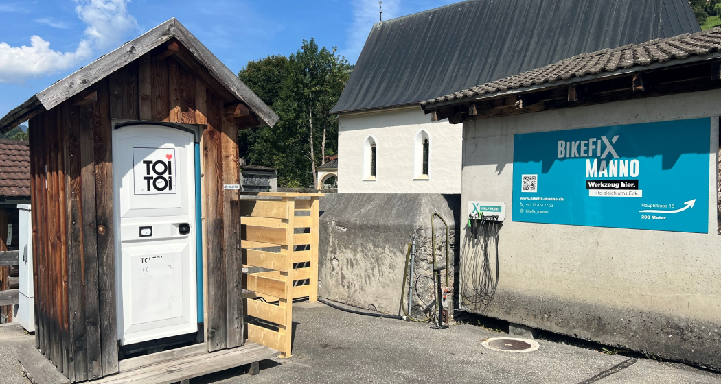 Help Point Küblis, BikeFix Manno Help Point Küblis, BikeFix Manno