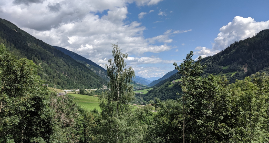 View from the balcony