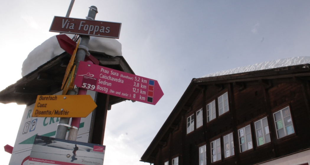 Ausgangspunkt Segnas Ausgangspunkt Segnas