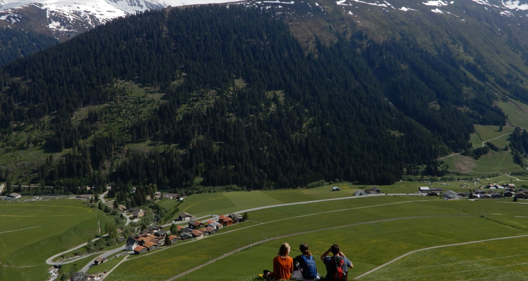 Aussicht geniessen Aussicht geniessen