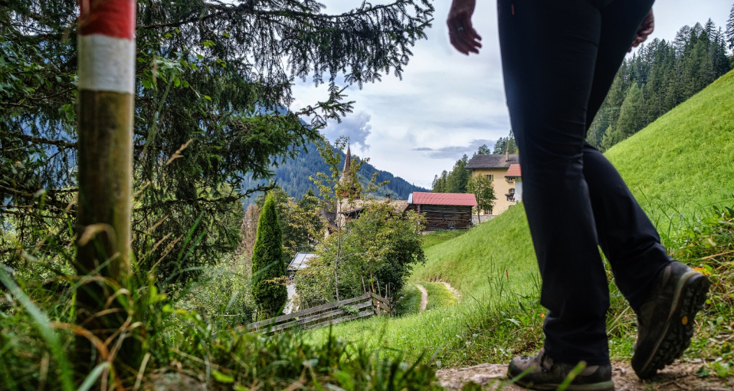 Langwies Dorf_Schanfigger Dörferweg Langwies Dorf_Schanfigger Dörferweg