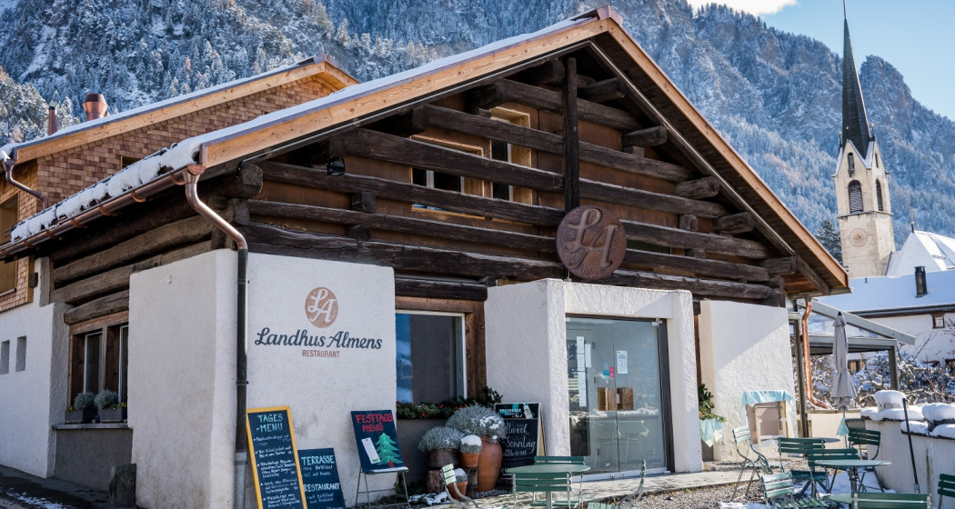 Restaurant Landhus im Winter Restaurant Landhus im Winter