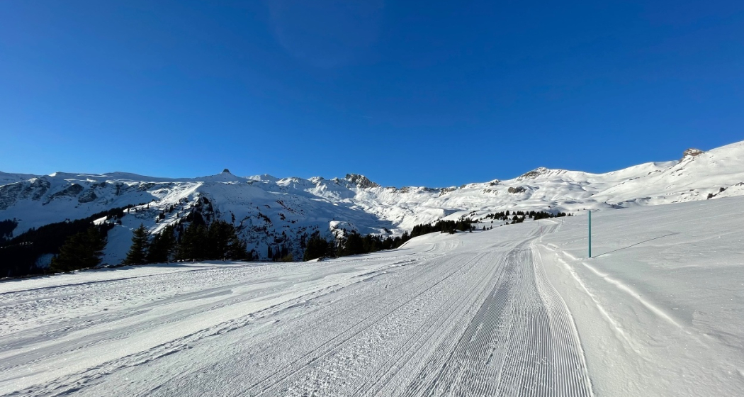 Winterwanderung Panüöl-Fursch mit Blick Spitzmeilen Winterwanderung Panüöl-Fursch mit Blick Spitzmeilen