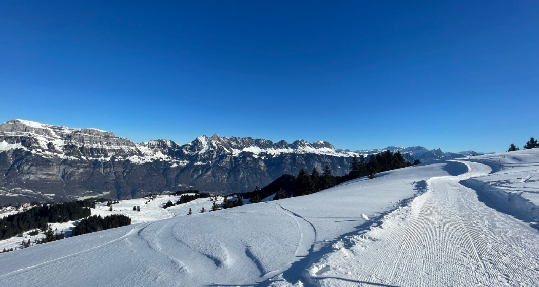 Winterwanderweg Chrüz-Prodalp Winterwanderweg Chrüz-Prodalp