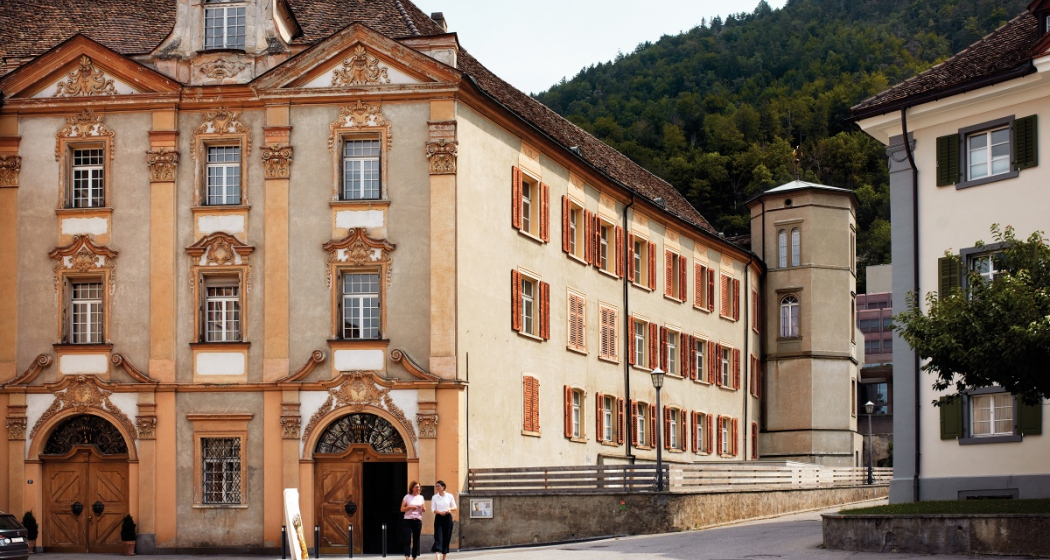 Domschatzmuseum Chur von Aussen (Bischöfliches Schloss) Domschatzmuseum Chur von Aussen (Bischöfliches Schloss)