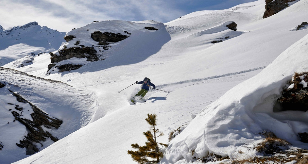 Abfahrt Grosshorn Abfahrt Grosshorn