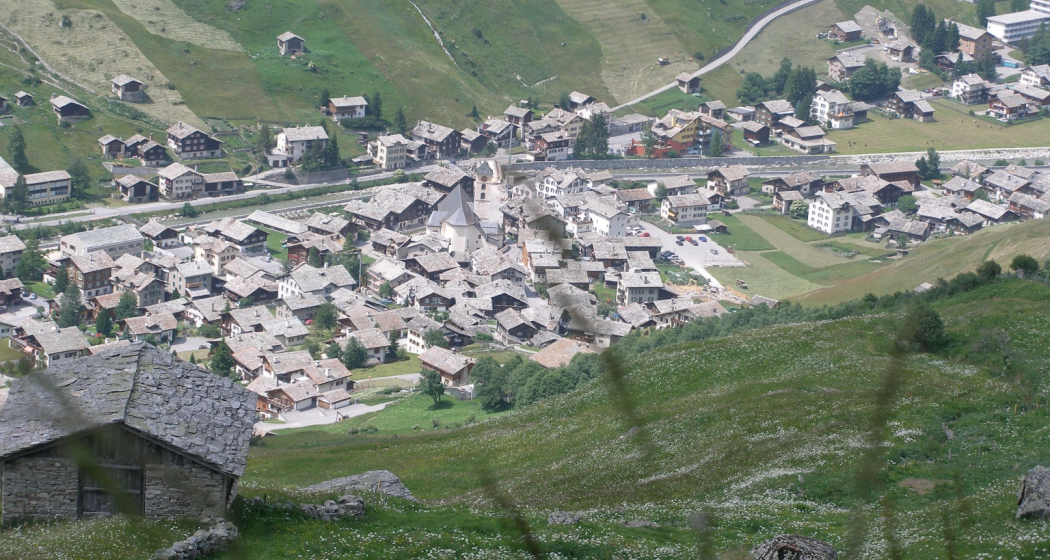 Etappe 2: Vals von oben Etappe 2: Vals von oben
