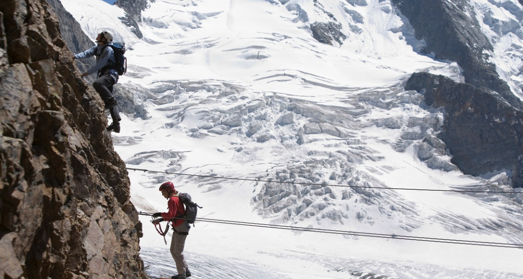 Klettersteig Piz Trovat Klettersteig Piz Trovat