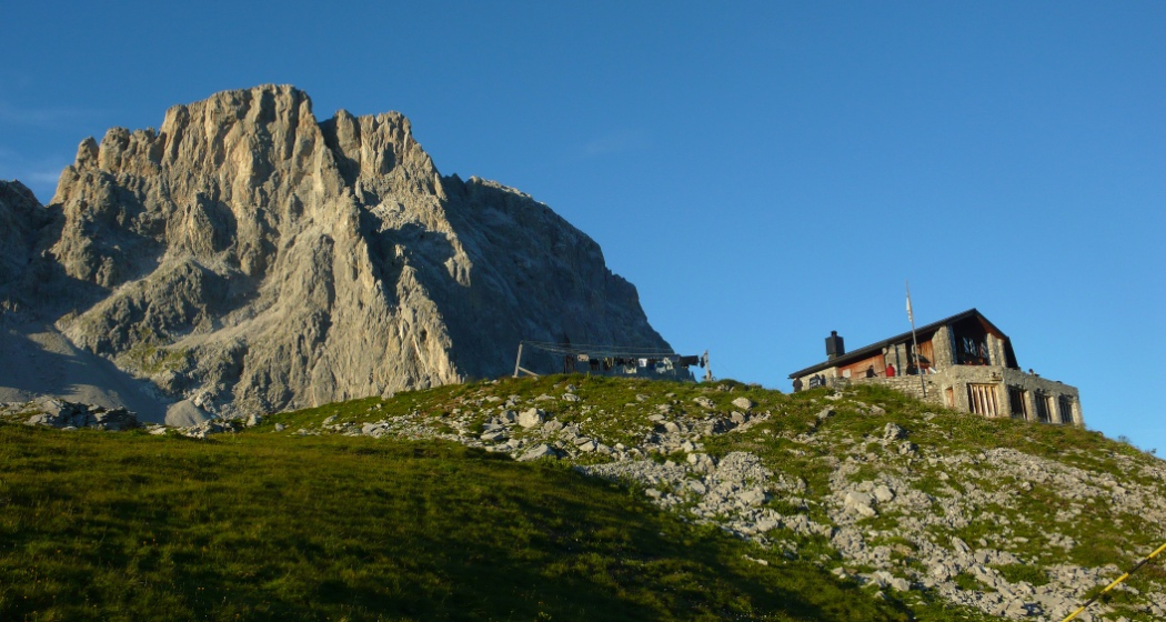 Etappe 23: Carschinahütte Etappe 23: Carschinahütte