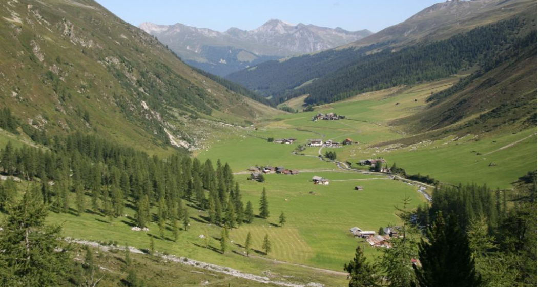 Etappe 14: Blick ins Sertigtal Etappe 14: Blick ins Sertigtal