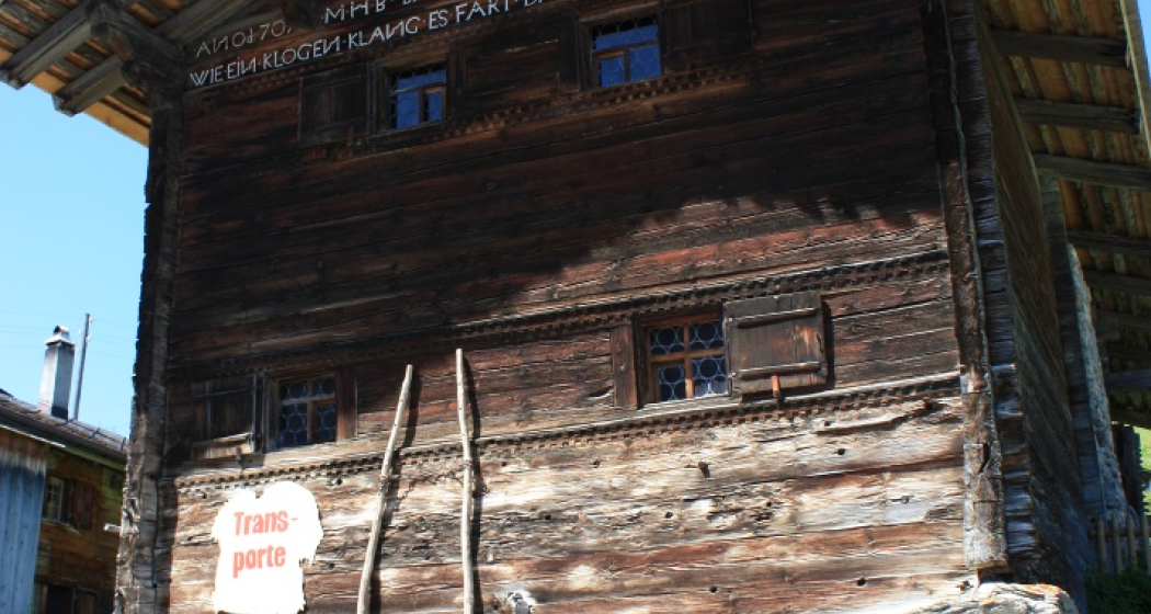 Etappe 4: Heimatmuseum, Camanaboda, Safien Etappe 4: Heimatmuseum, Camanaboda, Safien