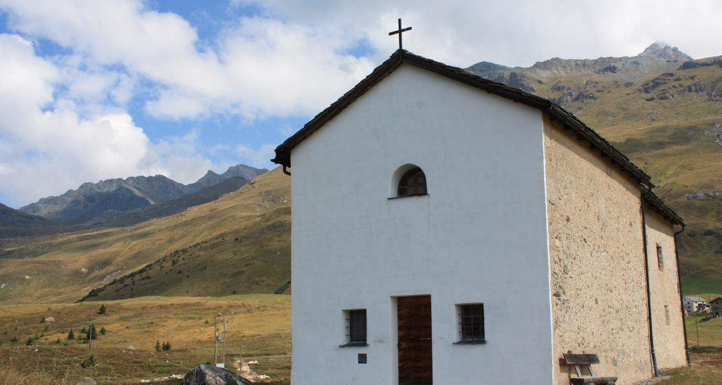 Etappe 10: Kapelle San Roc, Alp Flix Etappe 10: Kapelle San Roc, Alp Flix