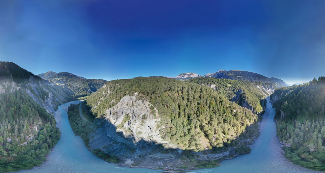 Einzigartige Naturkulisse: Die Rheinschlucht Einzigartige Naturkulisse: Die Rheinschlucht