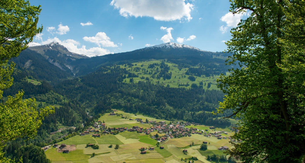 Fideris vom Luzeinerberg aus