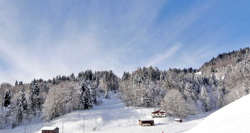 Weisse Landschaft um Seewis Weisse Landschaft um Seewis