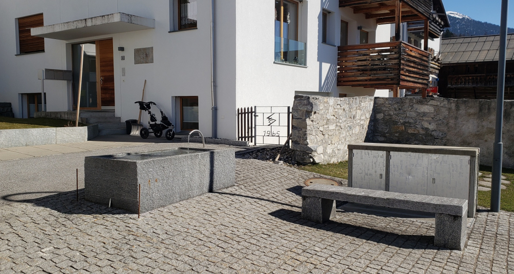 Wasserbrunnen Flims Oberdorf Wasserbrunnen Flims Oberdorf