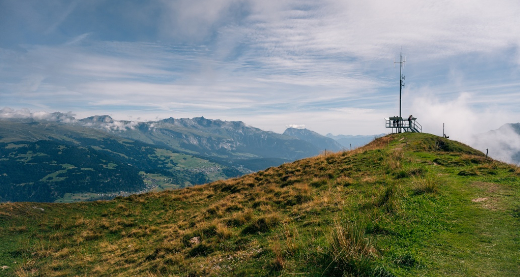 Aussichtsplattform Piz Mundaun Aussichtsplattform Piz Mundaun